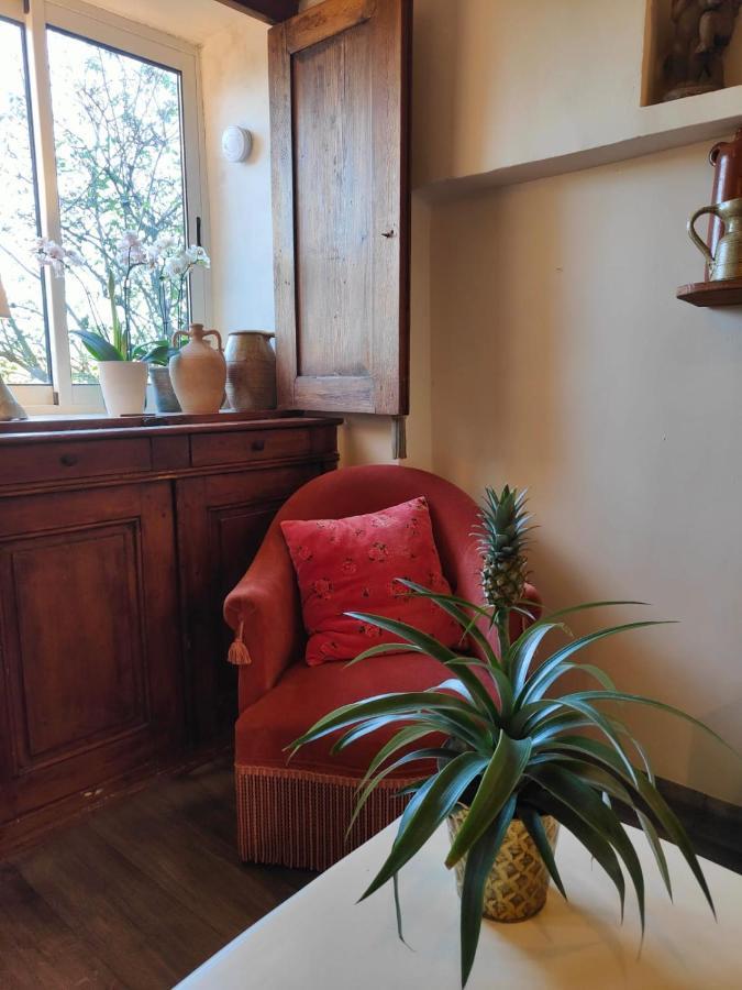 Maison Ancienne Romantique Avec Terrasse Panoramique Везон ла Ромен Екстериор снимка