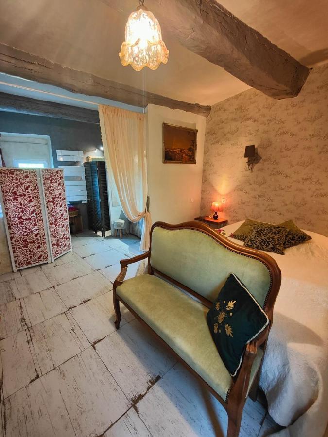 Maison Ancienne Romantique Avec Terrasse Panoramique Везон ла Ромен Екстериор снимка