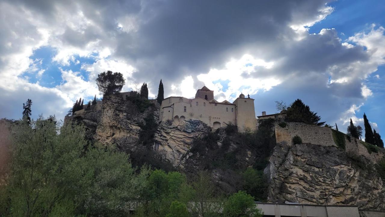Maison Ancienne Romantique Avec Terrasse Panoramique Везон ла Ромен Екстериор снимка